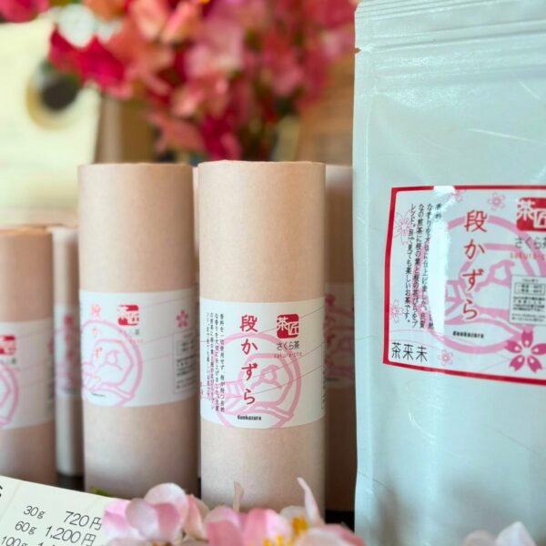 🌸さくら緑茶「段かずら」販売スタートしました🌿